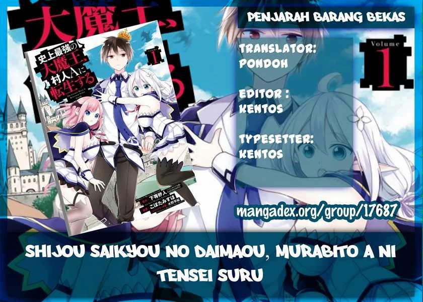 Shijou Saikyou no Daimaou, Murabito A ni Tensei suru Chapter 2 - halaman 1