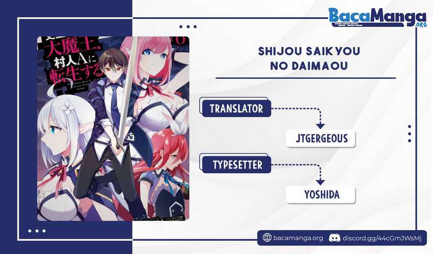 Shijou Saikyou no Daimaou, Murabito A ni Tensei suru Chapter 22.1 - halaman 1