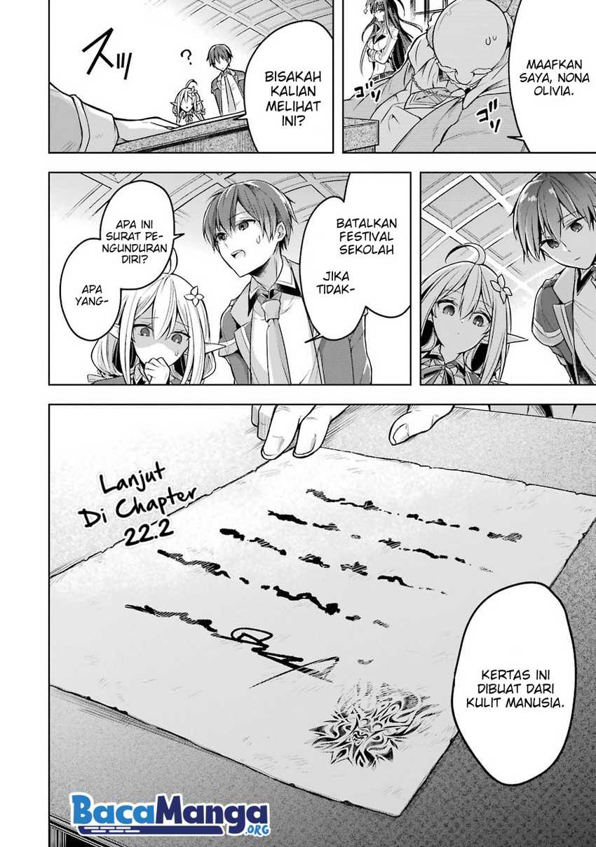 Shijou Saikyou no Daimaou, Murabito A ni Tensei suru Chapter 22.1 - halaman 21