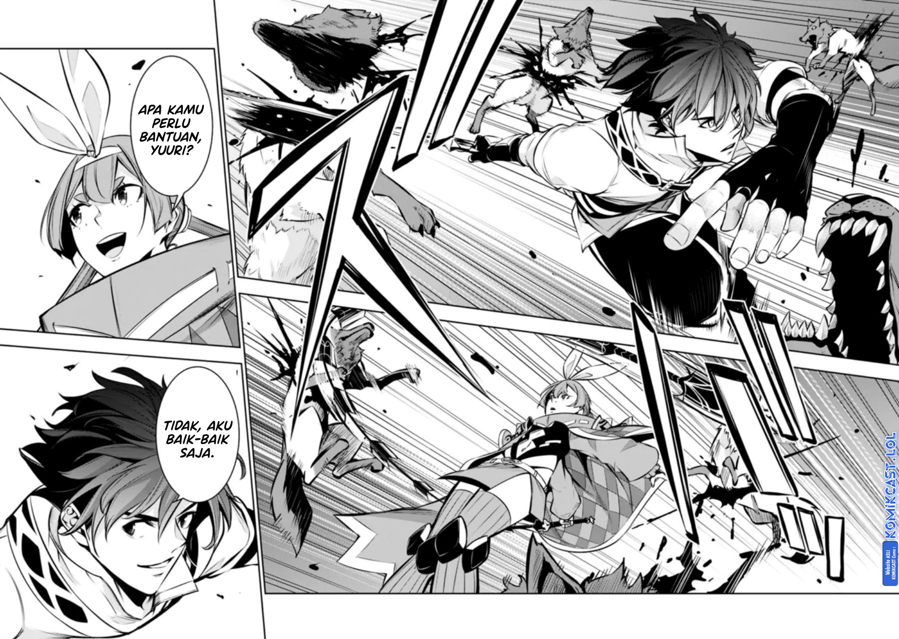 Shijou Saikyou no Mahou Kenshi, F Rank Boukensha ni Tensei Suru Chapter 104 - halaman 3