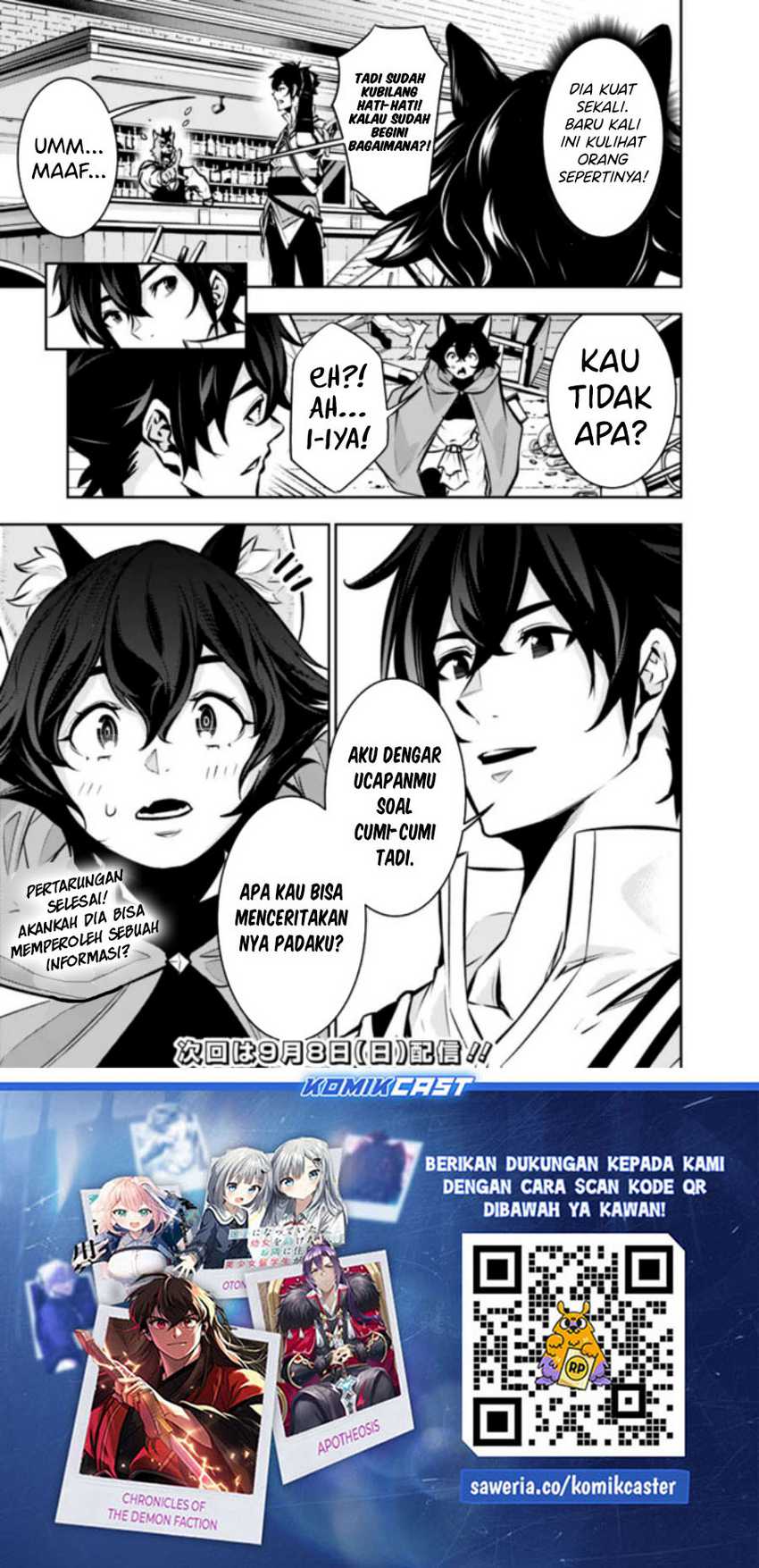 Shijou Saikyou no Mahou Kenshi, F Rank Boukensha ni Tensei Suru Chapter 114 - halaman 10