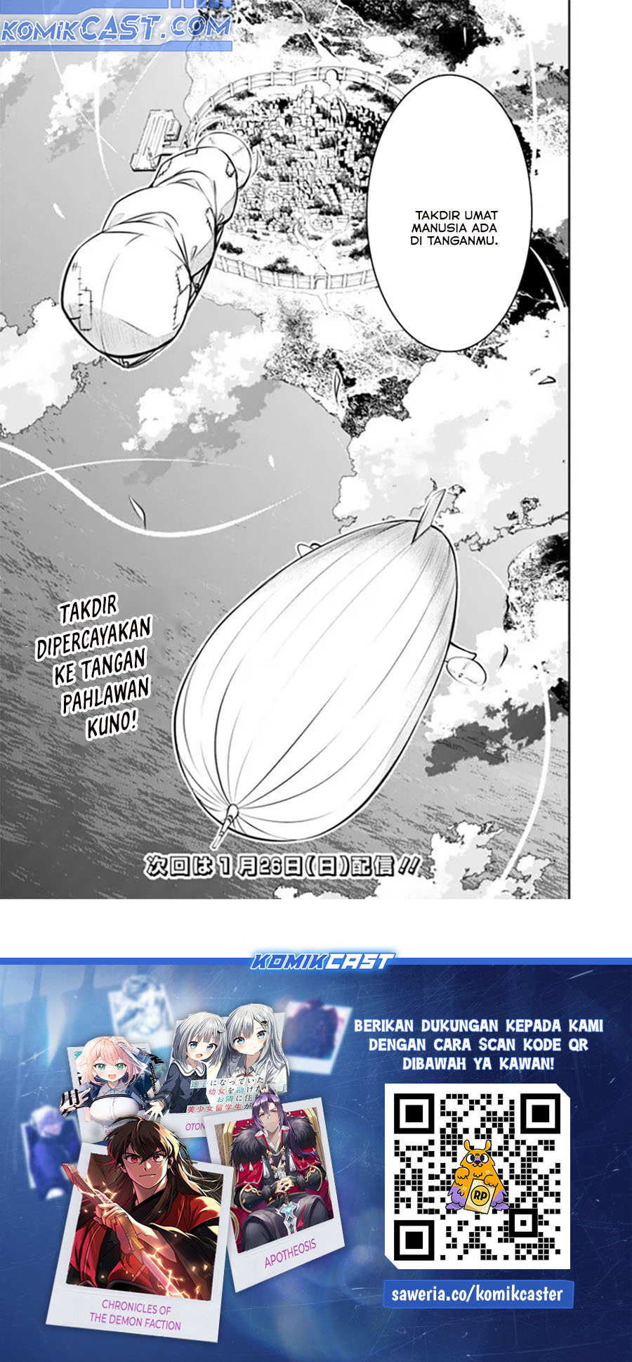 Shijou Saikyou no Mahou Kenshi, F Rank Boukensha ni Tensei Suru Chapter 122 - halaman 8