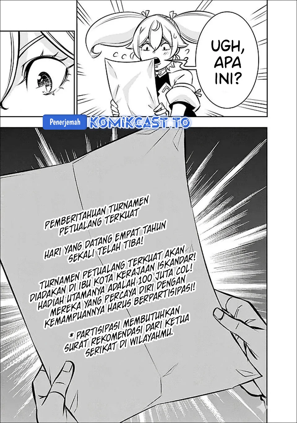 Shijou Saikyou no Mahou Kenshi, F Rank Boukensha ni Tensei Suru Chapter 142 - halaman 16