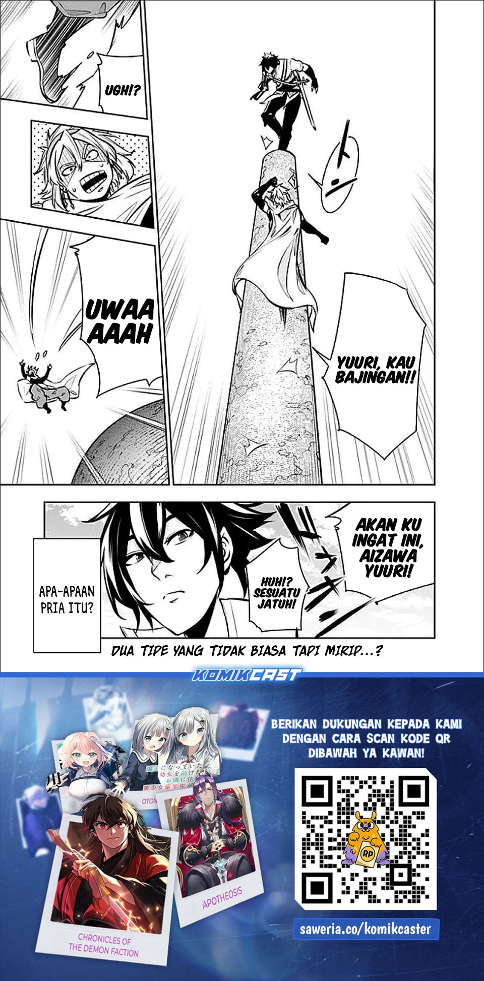 Shijou Saikyou no Mahou Kenshi, F Rank Boukensha ni Tensei Suru Chapter 144 - halaman 19