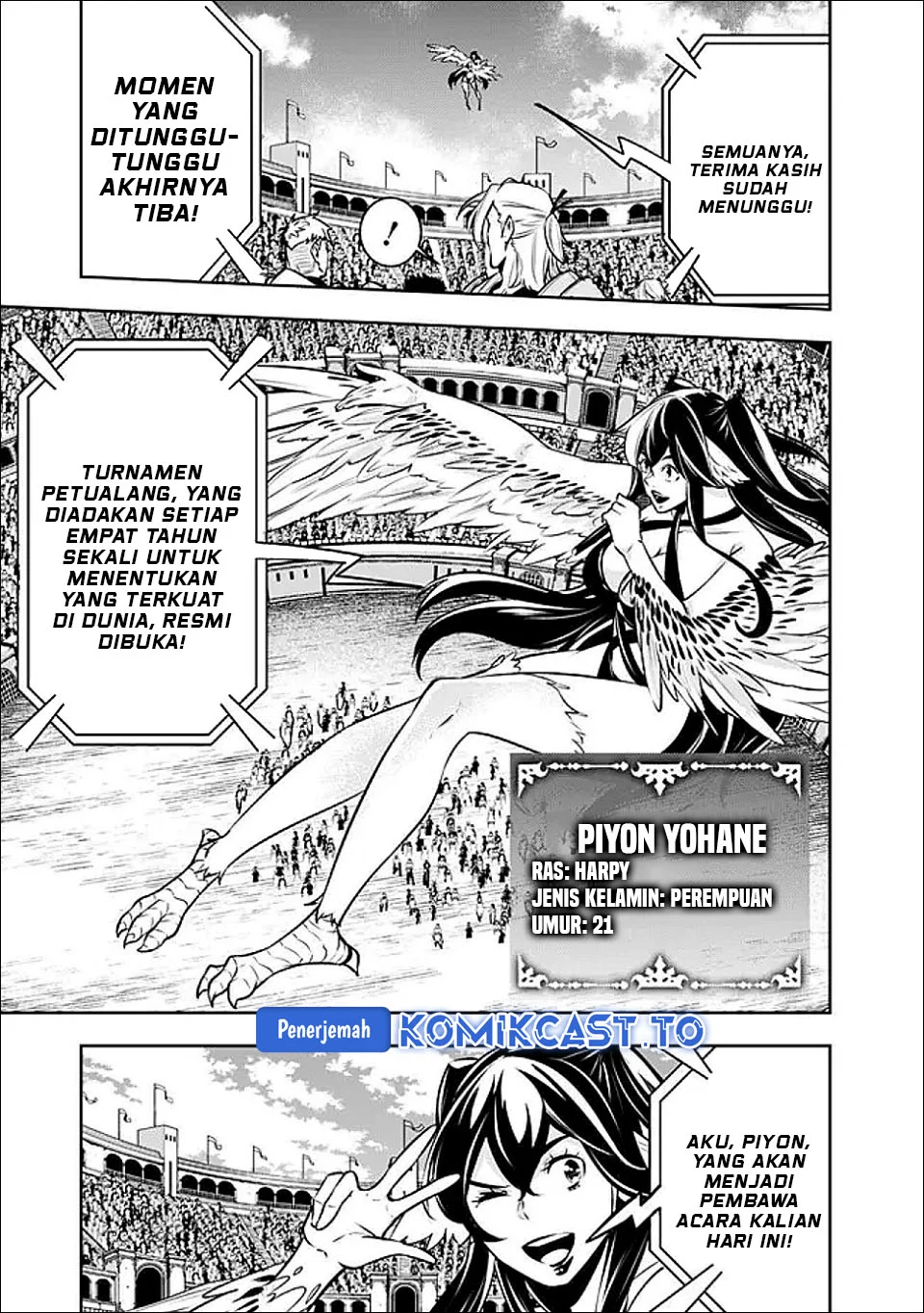 Shijou Saikyou no Mahou Kenshi, F Rank Boukensha ni Tensei Suru Chapter 146 - halaman 4