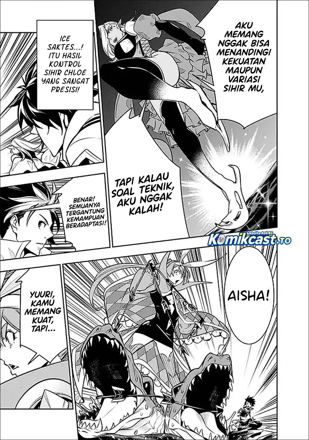 Shijou Saikyou no Mahou Kenshi, F Rank Boukensha ni Tensei Suru Chapter 148 - halaman 6