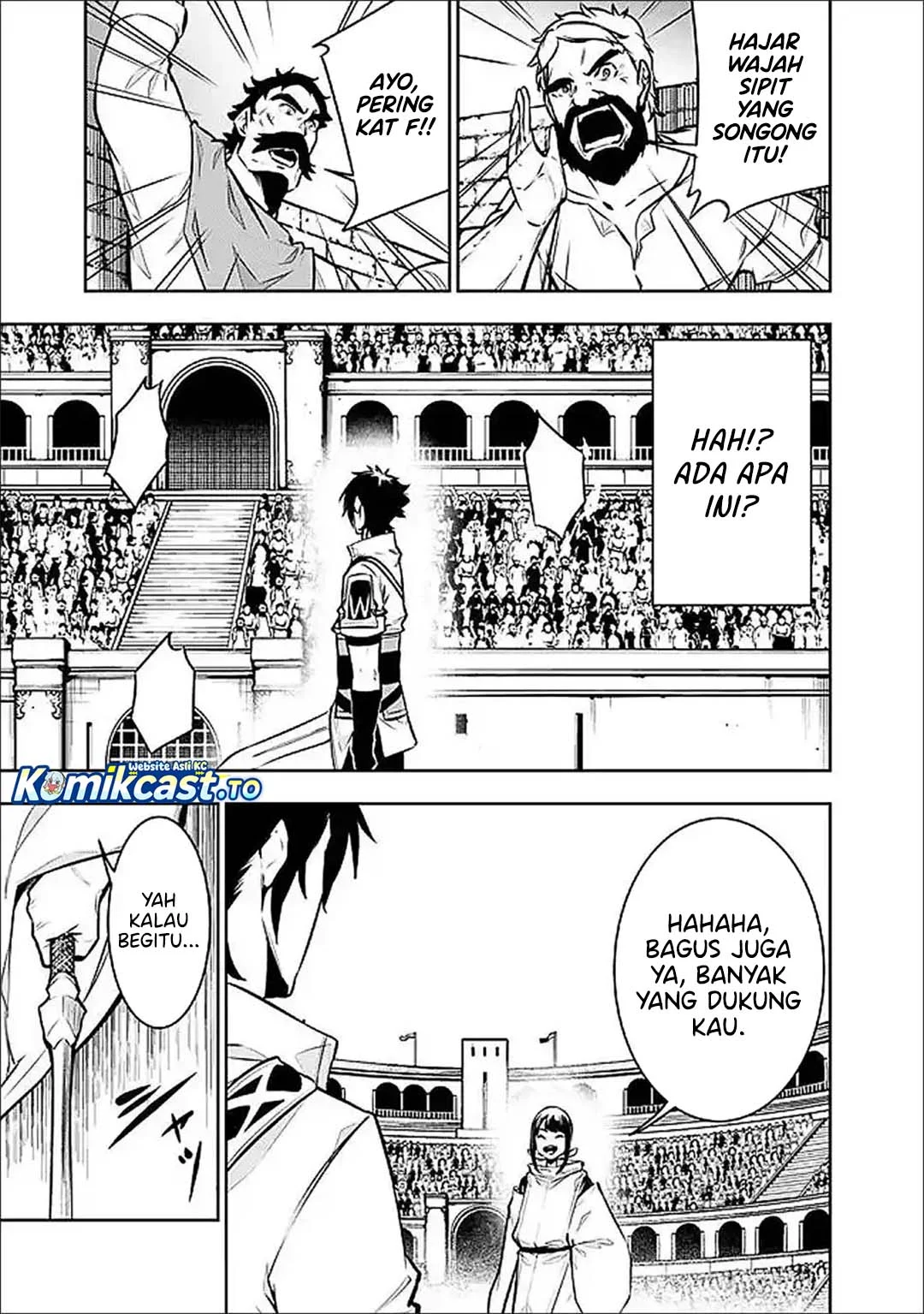 Shijou Saikyou no Mahou Kenshi, F Rank Boukensha ni Tensei Suru Chapter 151 - halaman 16