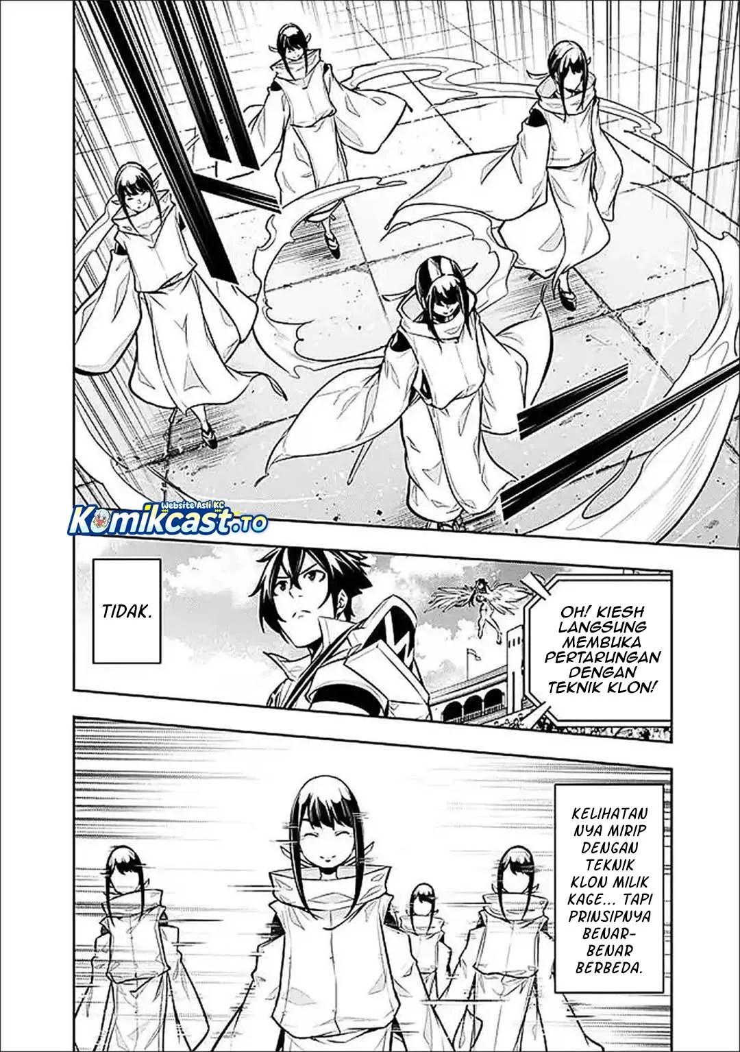 Shijou Saikyou no Mahou Kenshi, F Rank Boukensha ni Tensei Suru Chapter 152 - halaman 3