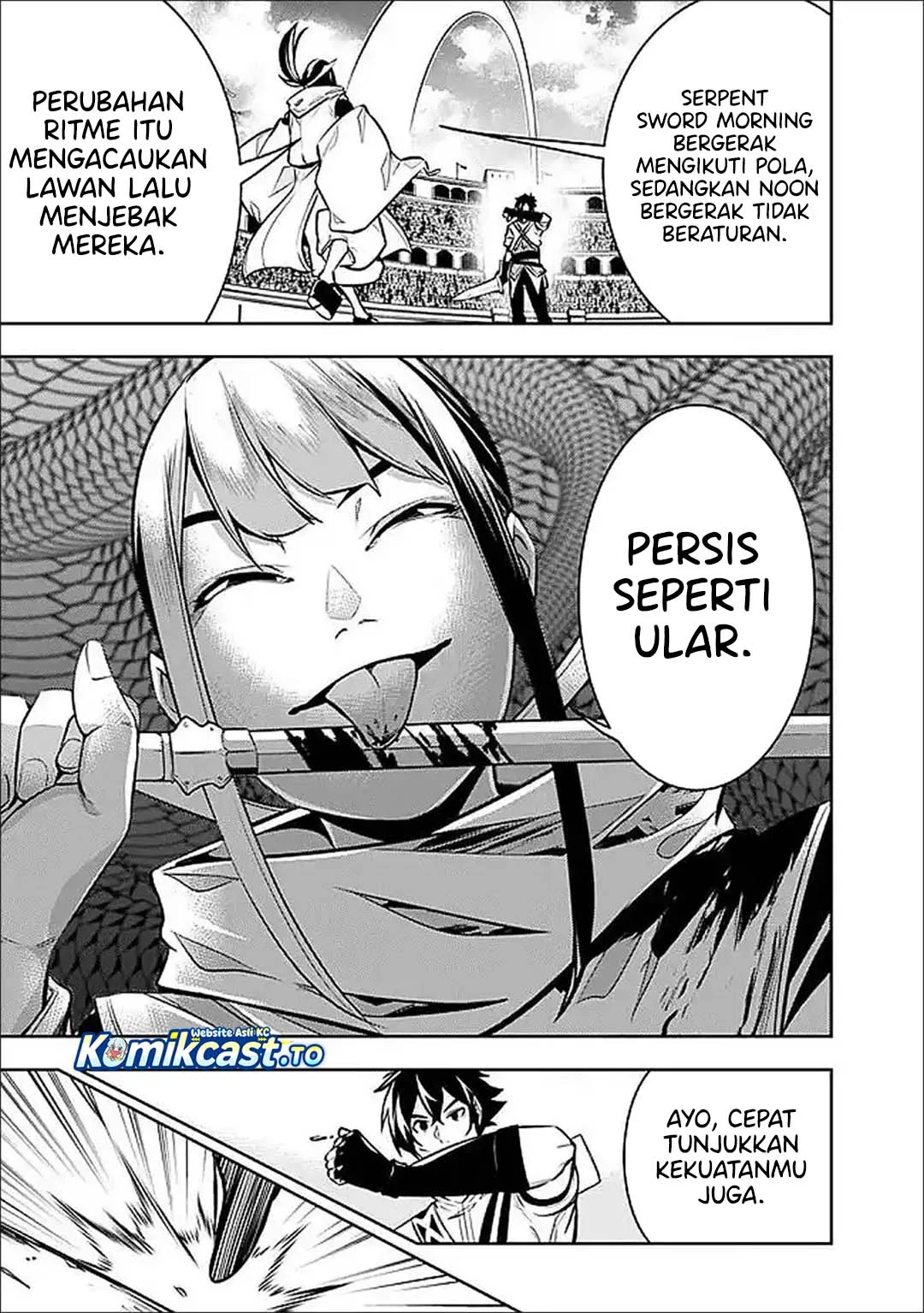 Shijou Saikyou no Mahou Kenshi, F Rank Boukensha ni Tensei Suru Chapter 152 - halaman 8