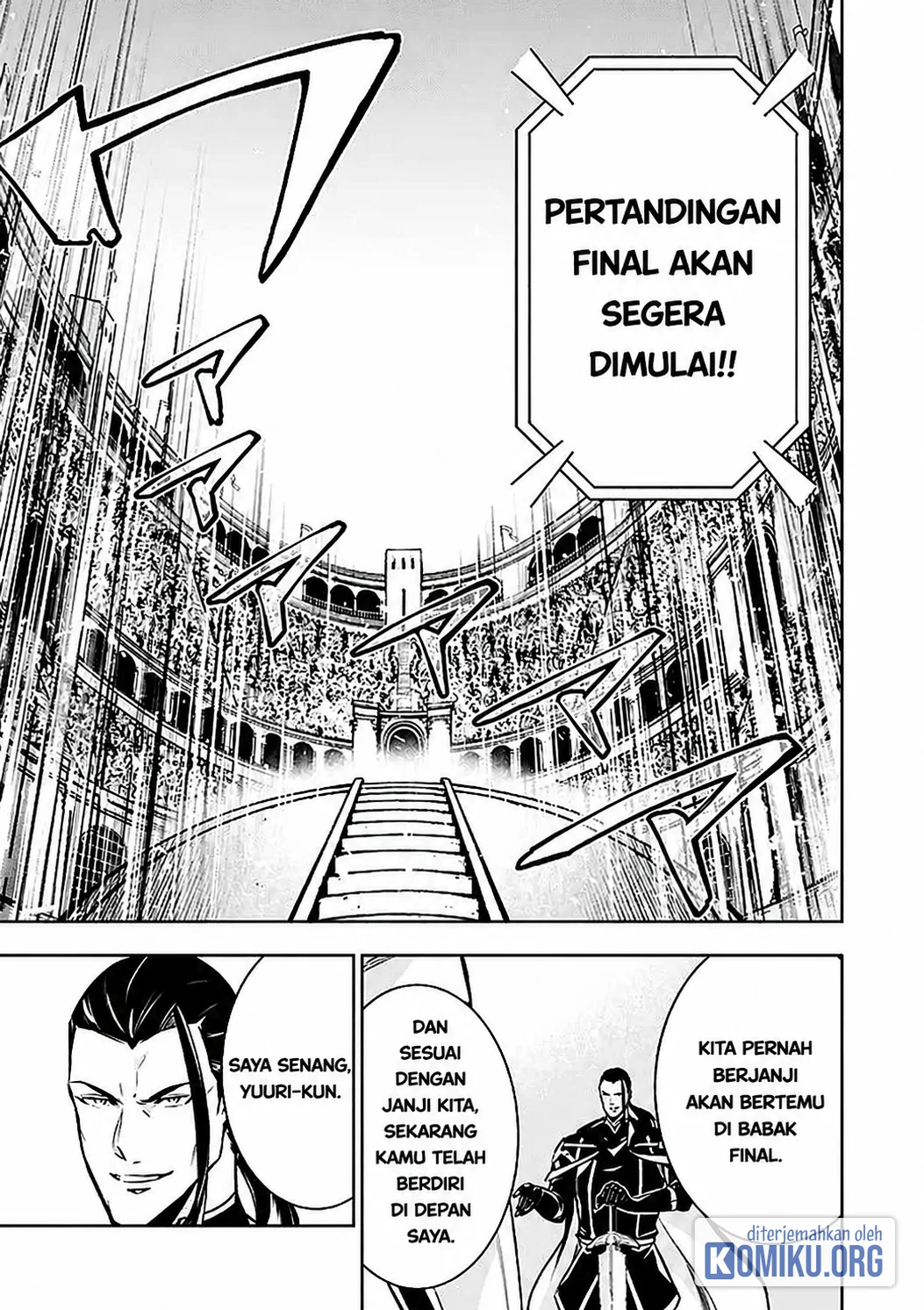 Shijou Saikyou no Mahou Kenshi, F Rank Boukensha ni Tensei Suru Chapter 153 - halaman 11