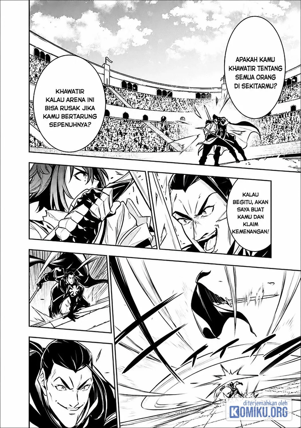 Shijou Saikyou no Mahou Kenshi, F Rank Boukensha ni Tensei Suru Chapter 154 - halaman 10