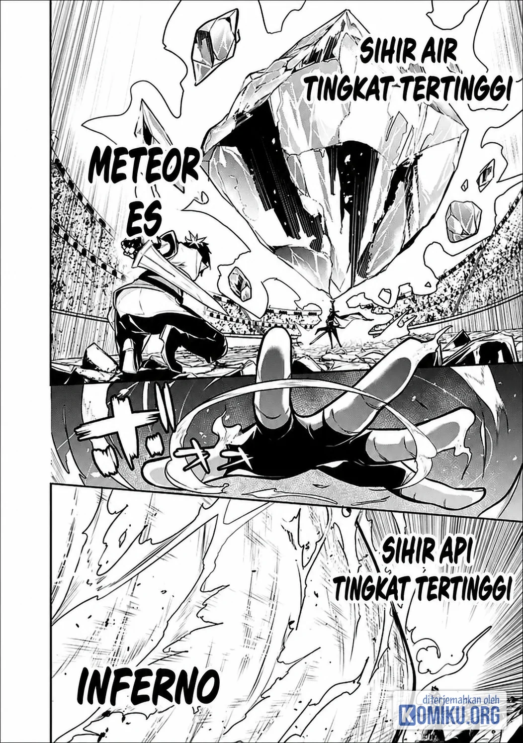 Shijou Saikyou no Mahou Kenshi, F Rank Boukensha ni Tensei Suru Chapter 154 - halaman 18