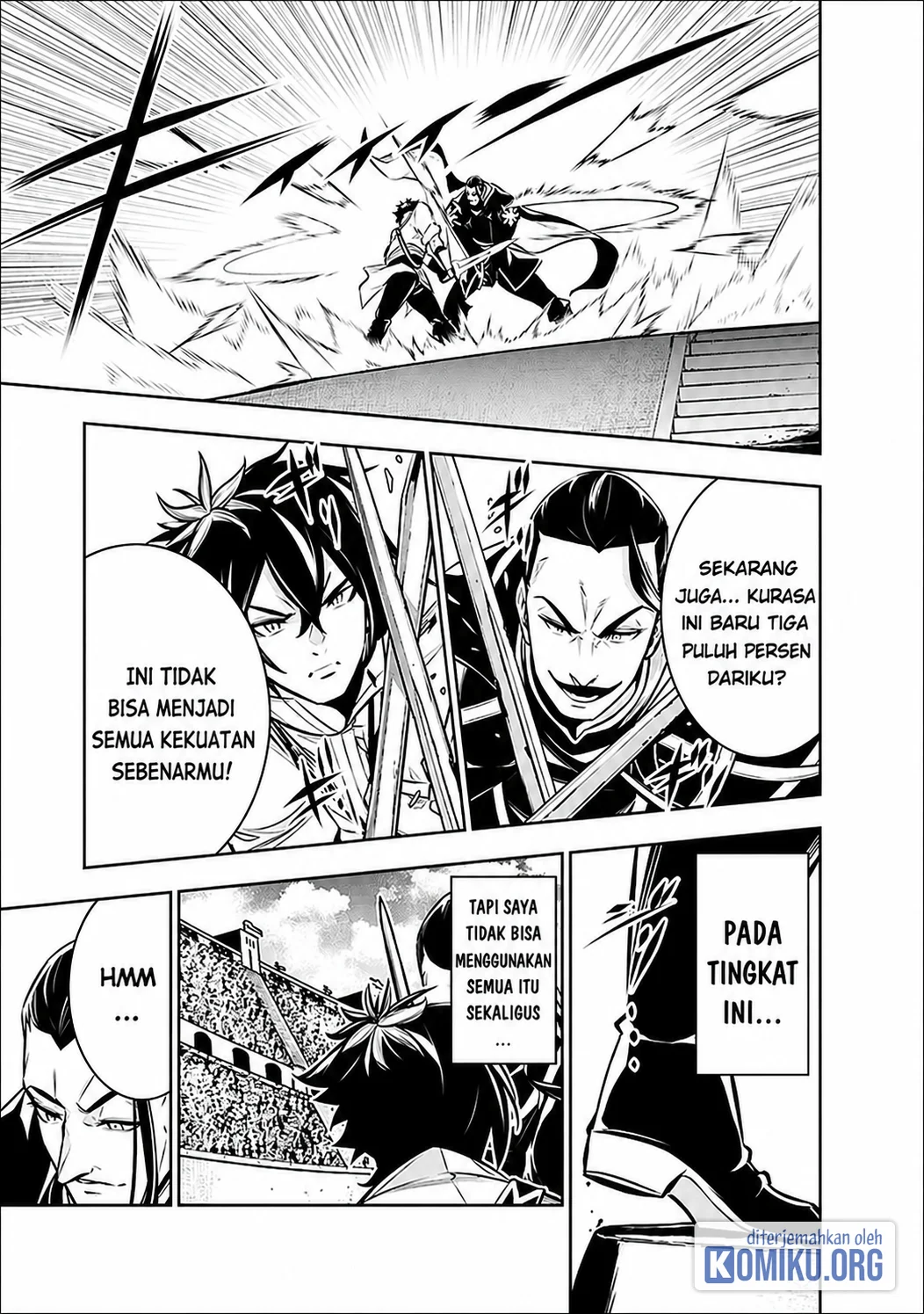 Shijou Saikyou no Mahou Kenshi, F Rank Boukensha ni Tensei Suru Chapter 154 - halaman 9