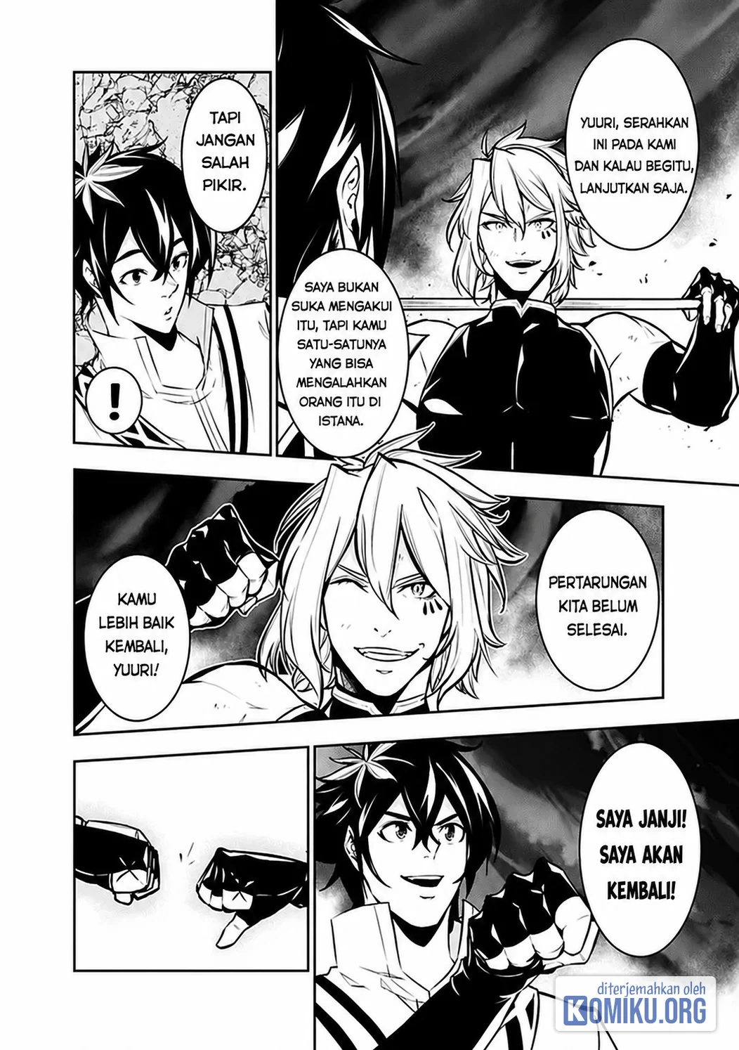 Shijou Saikyou no Mahou Kenshi, F Rank Boukensha ni Tensei Suru Chapter 157 - halaman 10
