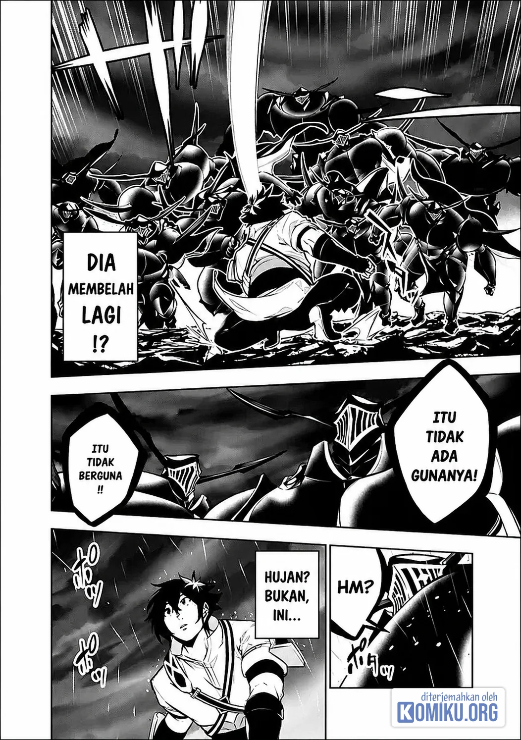 Shijou Saikyou no Mahou Kenshi, F Rank Boukensha ni Tensei Suru Chapter 157 - halaman 2