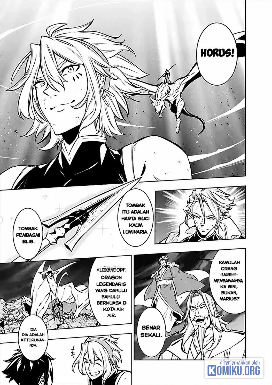 Shijou Saikyou no Mahou Kenshi, F Rank Boukensha ni Tensei Suru Chapter 157 - halaman 9