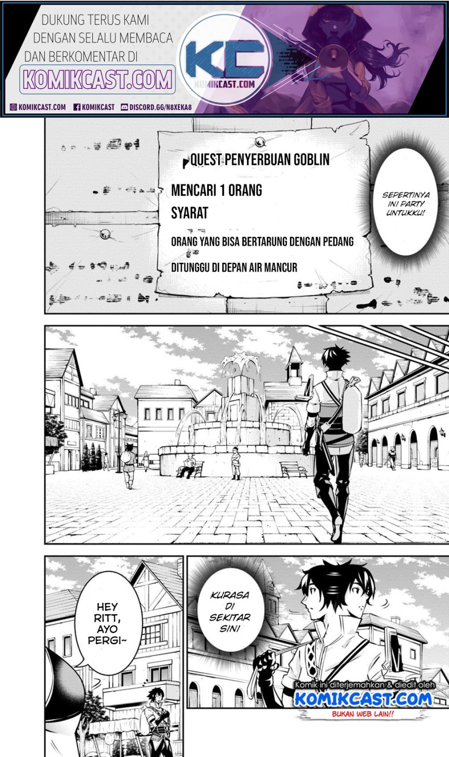 Shijou Saikyou no Mahou Kenshi, F Rank Boukensha ni Tensei Suru Chapter 21 - halaman 6