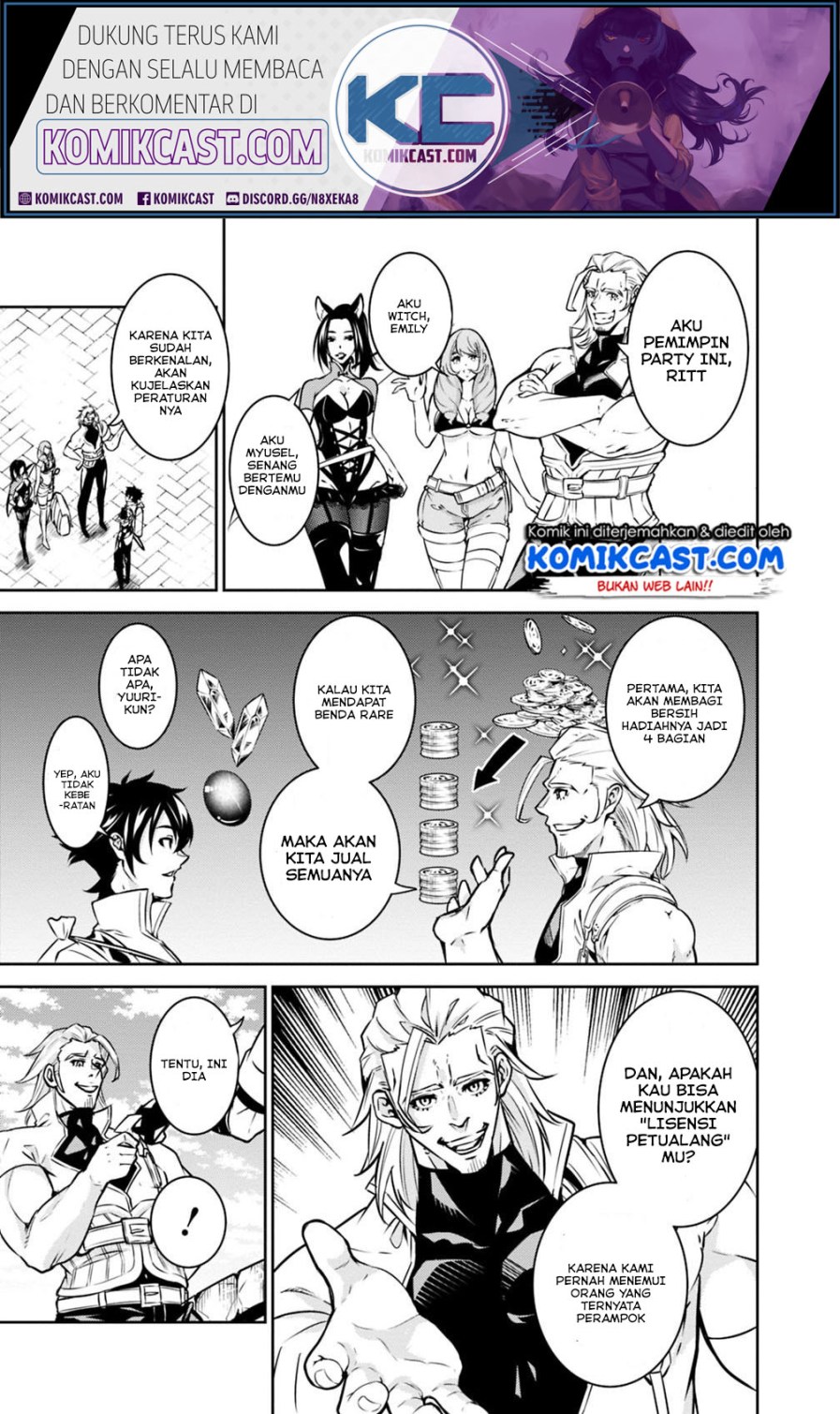 Shijou Saikyou no Mahou Kenshi, F Rank Boukensha ni Tensei Suru Chapter 21 - halaman 9