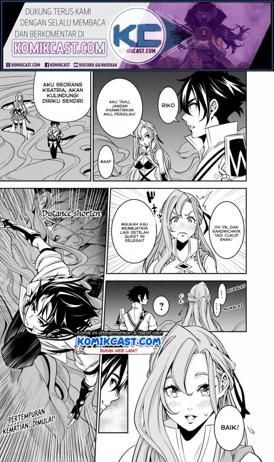Shijou Saikyou no Mahou Kenshi, F Rank Boukensha ni Tensei Suru Chapter 24 - halaman 9