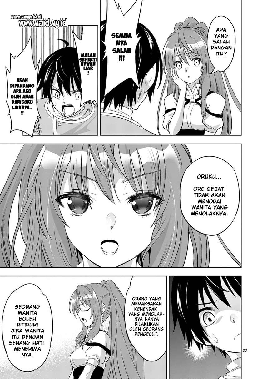 Shijou Saikyou Orc-san no Tanoshii Tanetsuke Harem Zukuri Chapter 1 - halaman 25