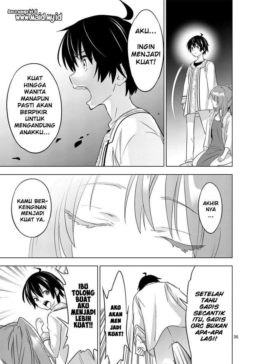 Shijou Saikyou Orc-san no Tanoshii Tanetsuke Harem Zukuri Chapter 1 - halaman 37