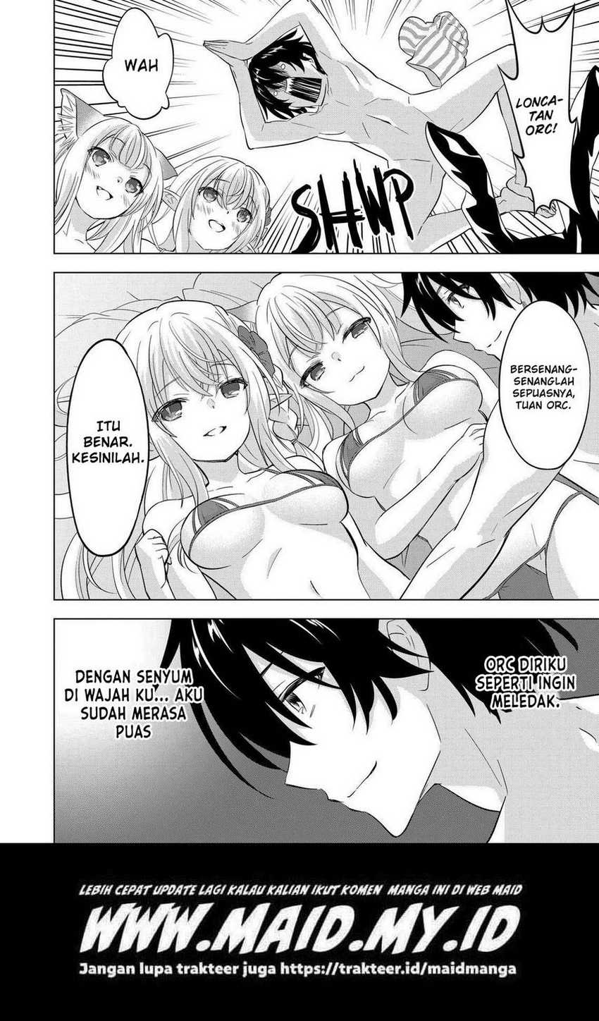 Shijou Saikyou Orc-san no Tanoshii Tanetsuke Harem Zukuri Chapter 104 - halaman 14