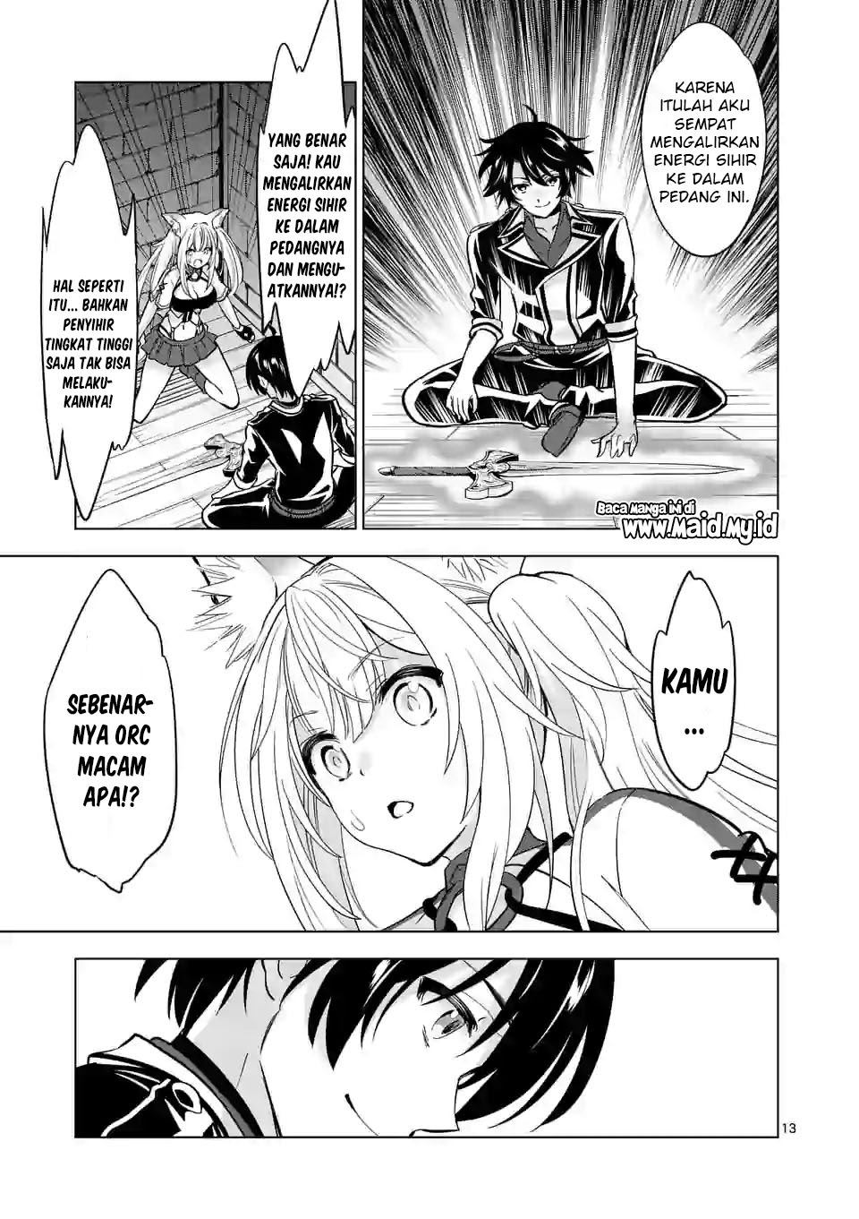 Shijou Saikyou Orc-san no Tanoshii Tanetsuke Harem Zukuri Chapter 29 - halaman 17