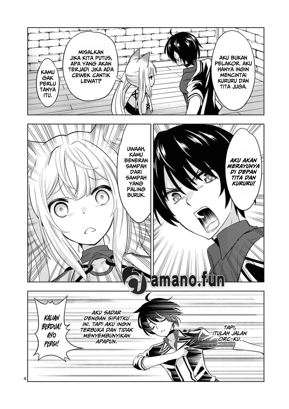 Shijou Saikyou Orc-san no Tanoshii Tanetsuke Harem Zukuri Chapter 30 - halaman 4