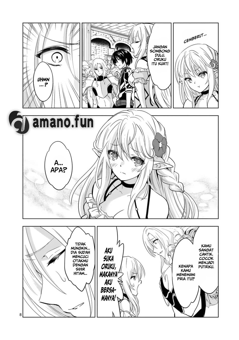 Shijou Saikyou Orc-san no Tanoshii Tanetsuke Harem Zukuri Chapter 30 - halaman 8
