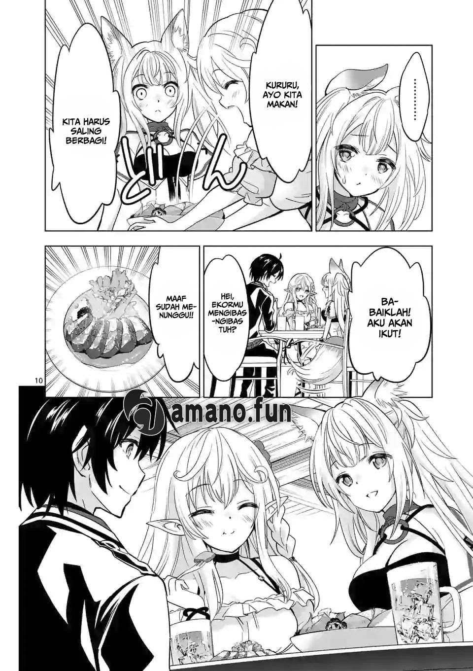 Shijou Saikyou Orc-san no Tanoshii Tanetsuke Harem Zukuri Chapter 32 - halaman 10