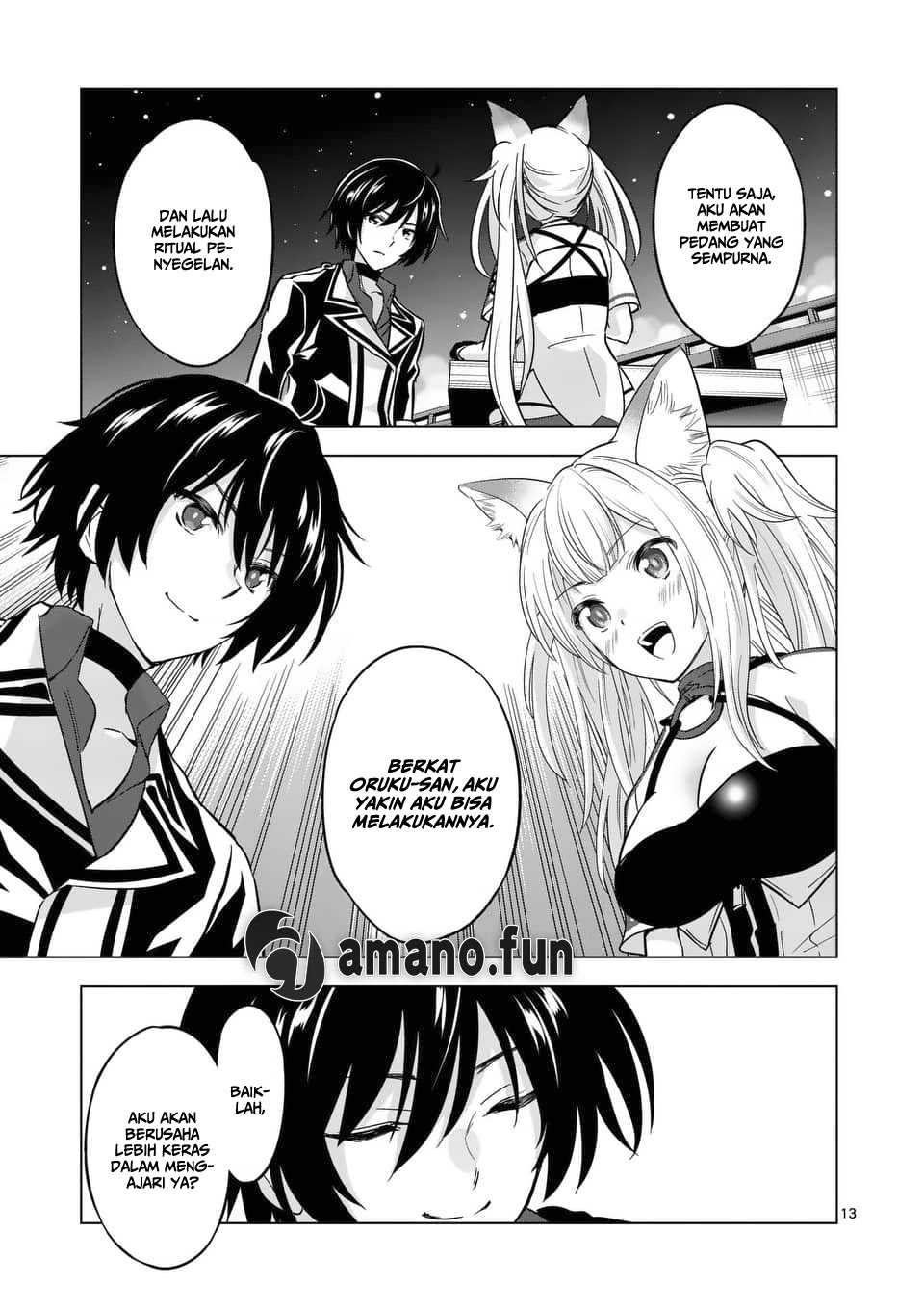 Shijou Saikyou Orc-san no Tanoshii Tanetsuke Harem Zukuri Chapter 33 - halaman 13