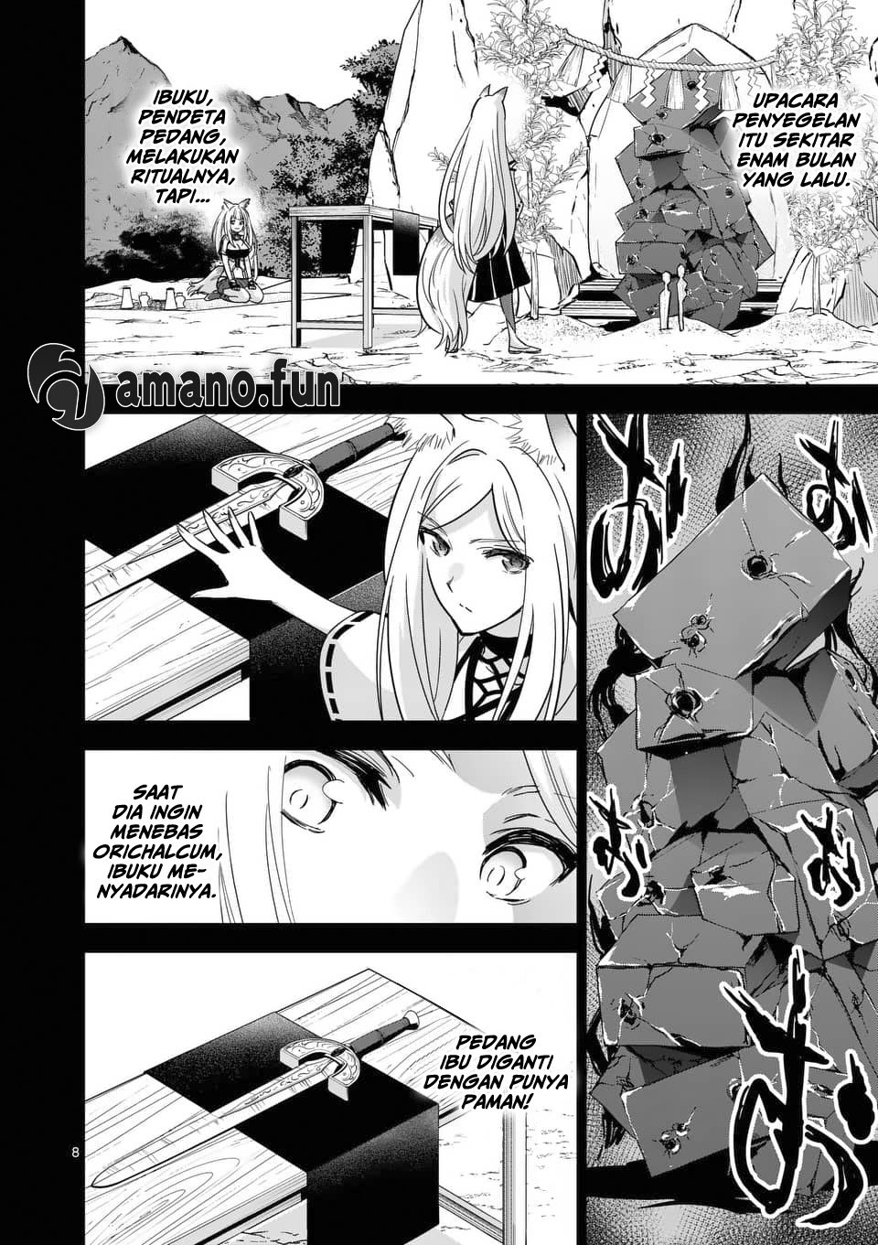 Shijou Saikyou Orc-san no Tanoshii Tanetsuke Harem Zukuri Chapter 33 - halaman 8