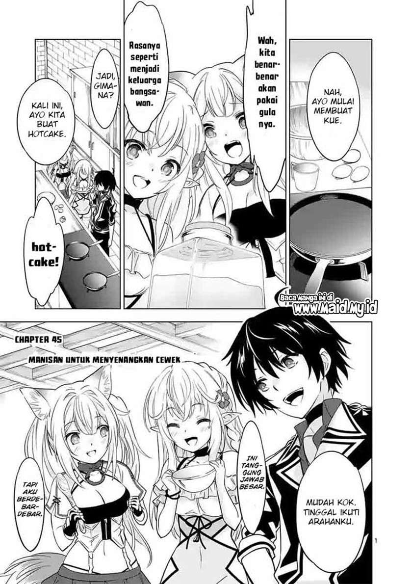 Shijou Saikyou Orc-san no Tanoshii Tanetsuke Harem Zukuri Chapter 45 - halaman 2