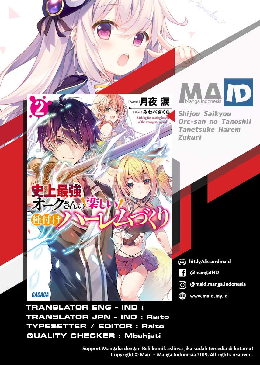 Shijou Saikyou Orc-san no Tanoshii Tanetsuke Harem Zukuri Chapter 5 - halaman 2
