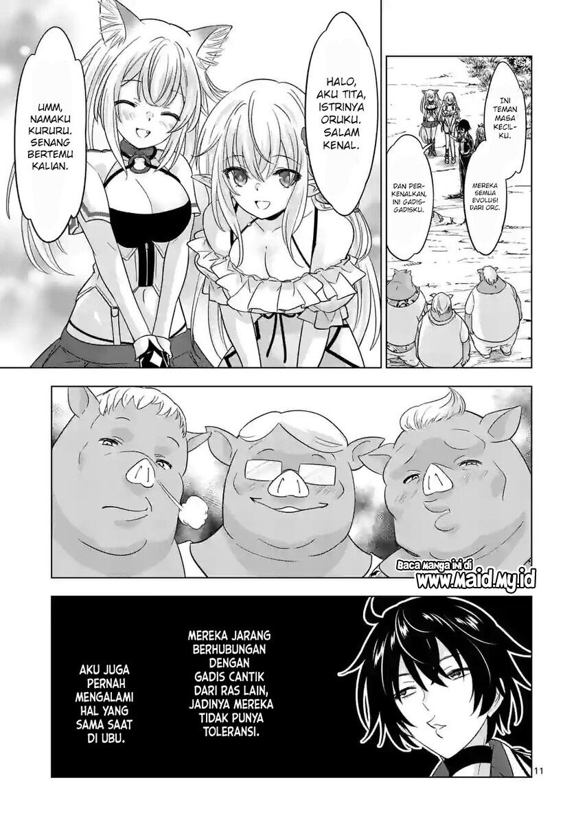 Shijou Saikyou Orc-san no Tanoshii Tanetsuke Harem Zukuri Chapter 91.5 - halaman 3