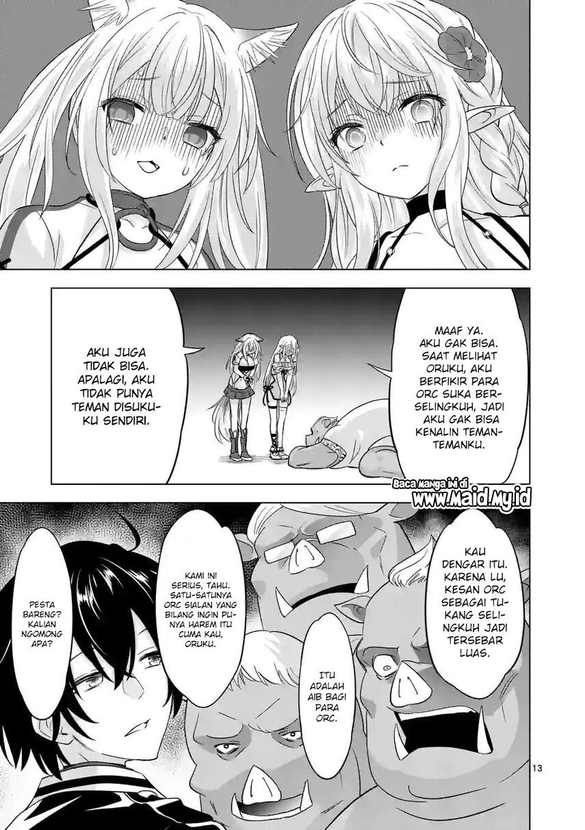 Shijou Saikyou Orc-san no Tanoshii Tanetsuke Harem Zukuri Chapter 91.5 - halaman 5