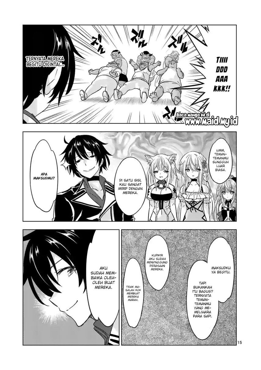 Shijou Saikyou Orc-san no Tanoshii Tanetsuke Harem Zukuri Chapter 91.5 - halaman 7