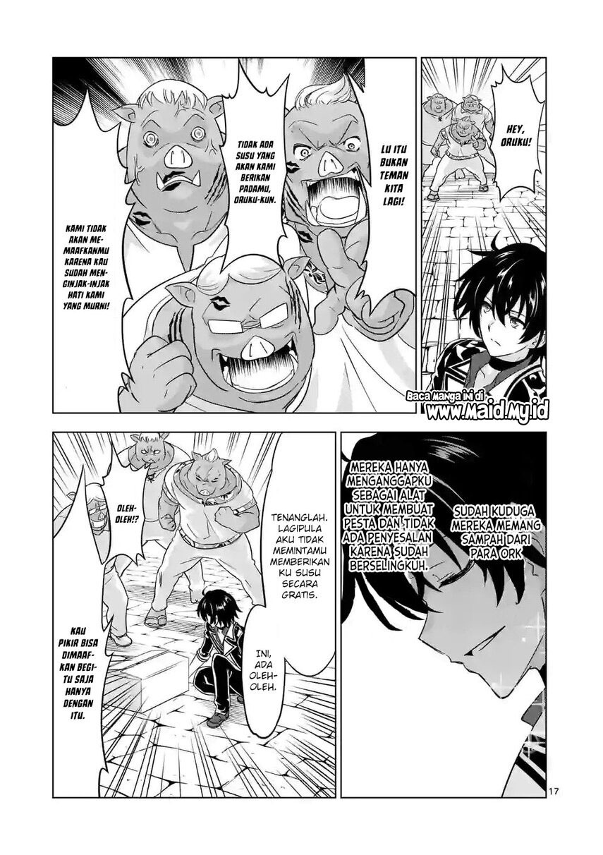 Shijou Saikyou Orc-san no Tanoshii Tanetsuke Harem Zukuri Chapter 91.5 - halaman 9