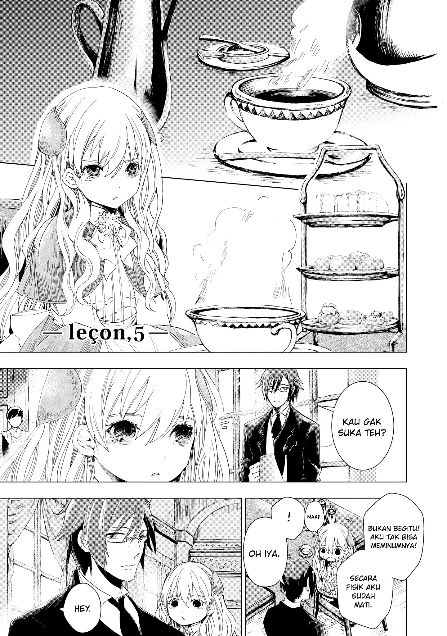Shikabane Shoujo to Kakanai Gaka Chapter 5 - halaman 1