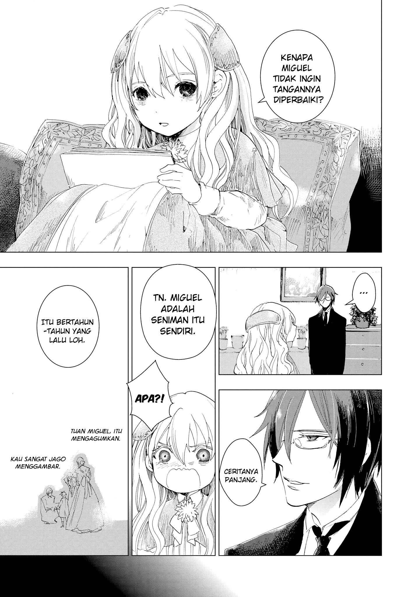 Shikabane Shoujo to Kakanai Gaka Chapter 5 - halaman 9