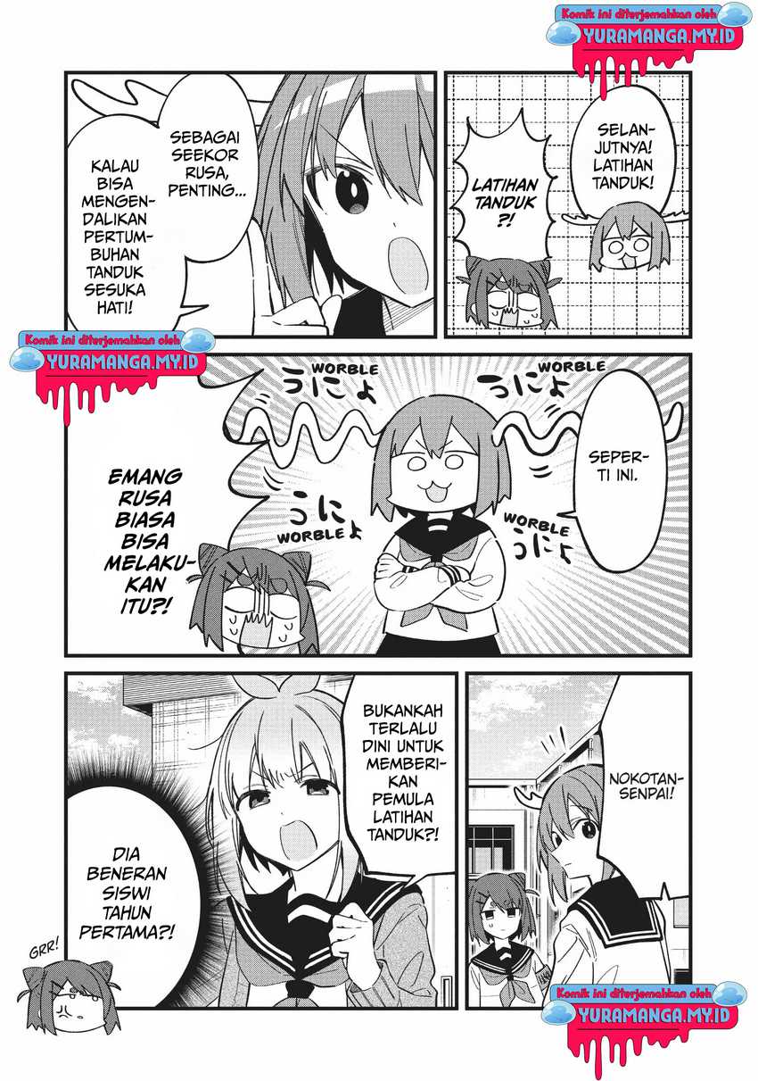 Shikanoko Nokonoko Koshitantan Chapter 21 - halaman 19