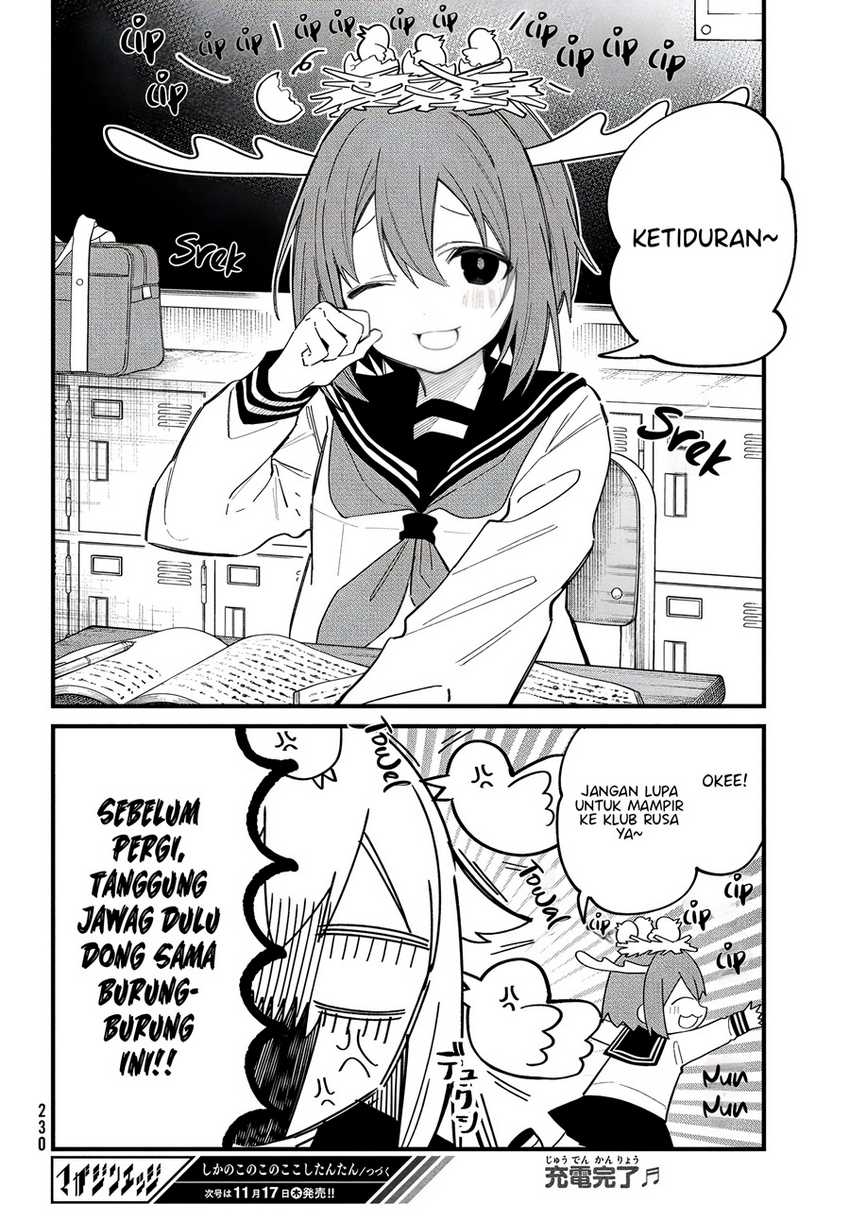 Shikanoko Nokonoko Koshitantan Chapter 29 - halaman 17