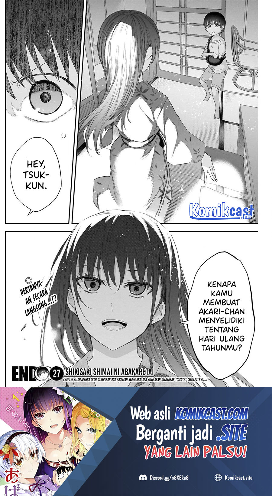 Shikisaki Shimai wa Abakaretai Chapter 27 - halaman 16