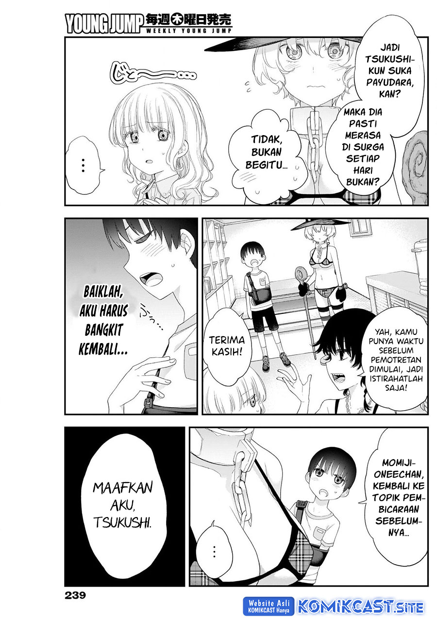 Shikisaki Shimai wa Abakaretai Chapter 38 - halaman 9