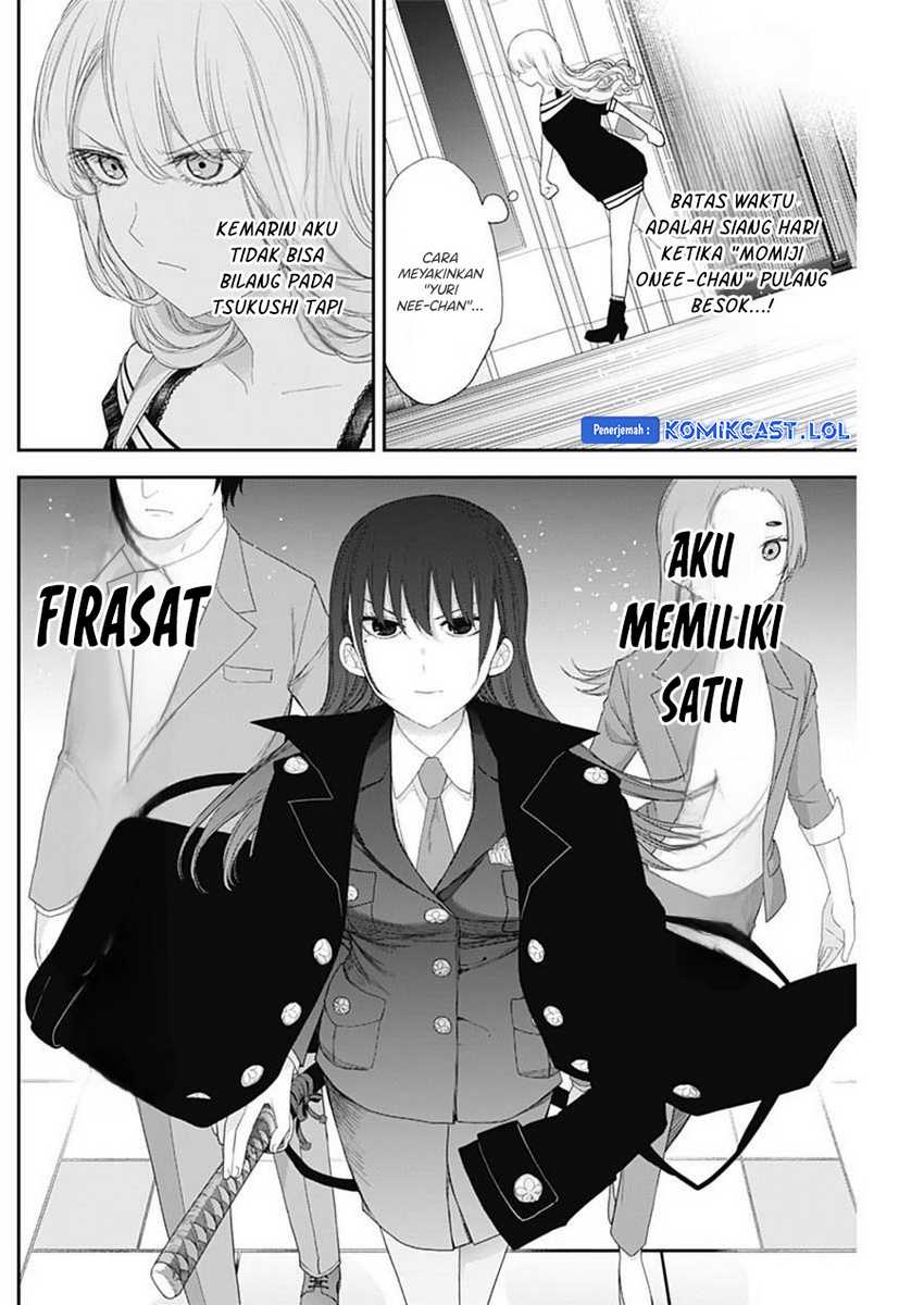 Shikisaki Shimai wa Abakaretai Chapter 50 - halaman 9