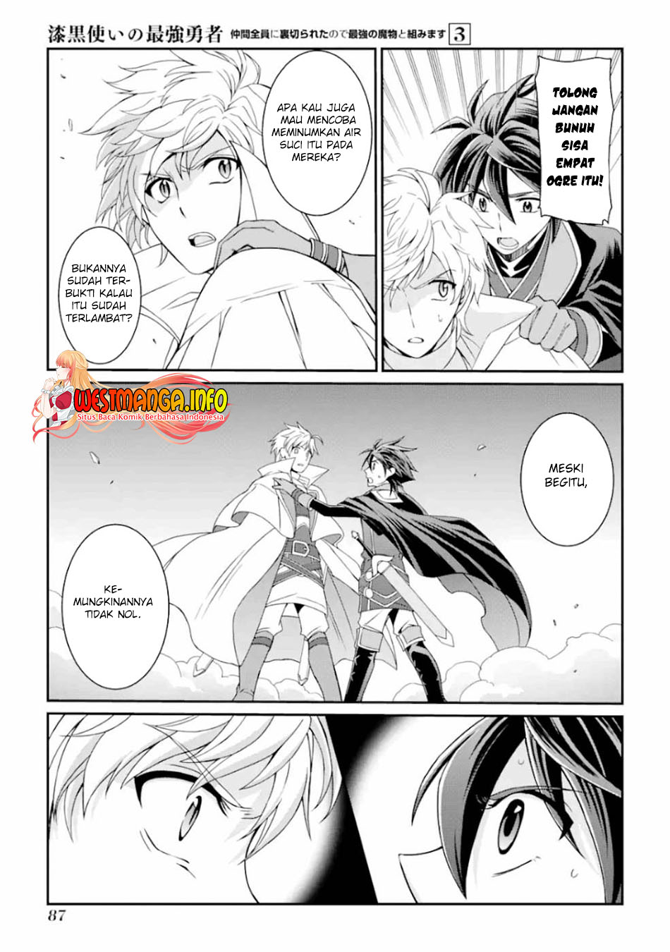 Shikkoku tsukai no saikyo yusha nakama zen’in ni uragira retanode saikyo no mamono Chapter 10 - halaman 14