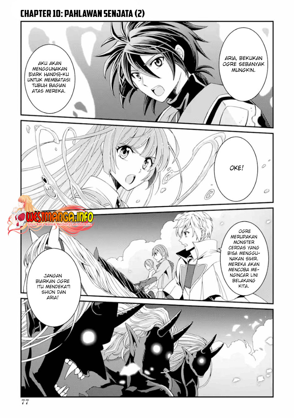 Shikkoku tsukai no saikyo yusha nakama zen’in ni uragira retanode saikyo no mamono Chapter 10 - halaman 2