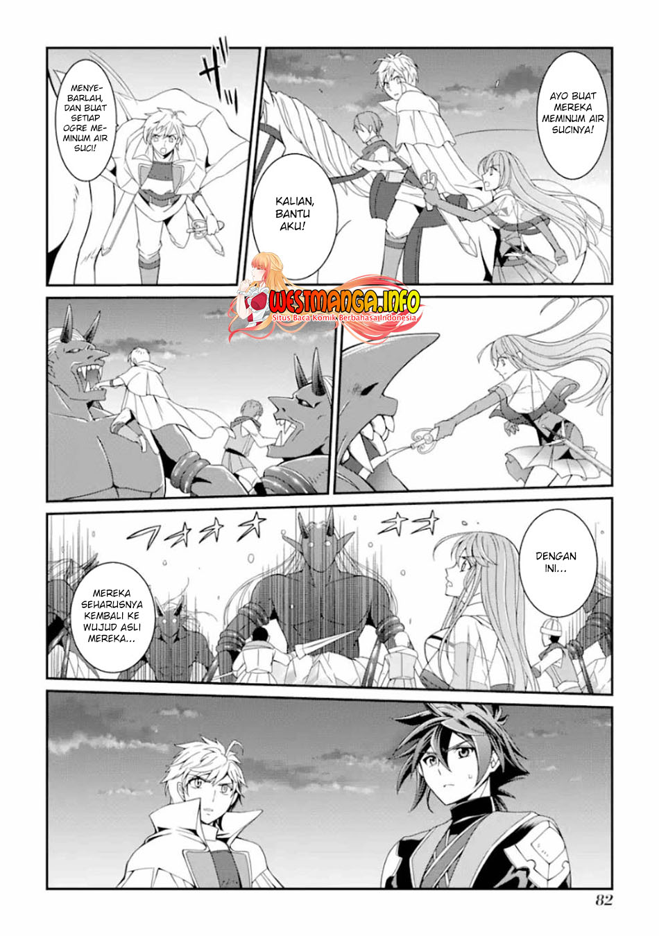 Shikkoku tsukai no saikyo yusha nakama zen’in ni uragira retanode saikyo no mamono Chapter 10 - halaman 8