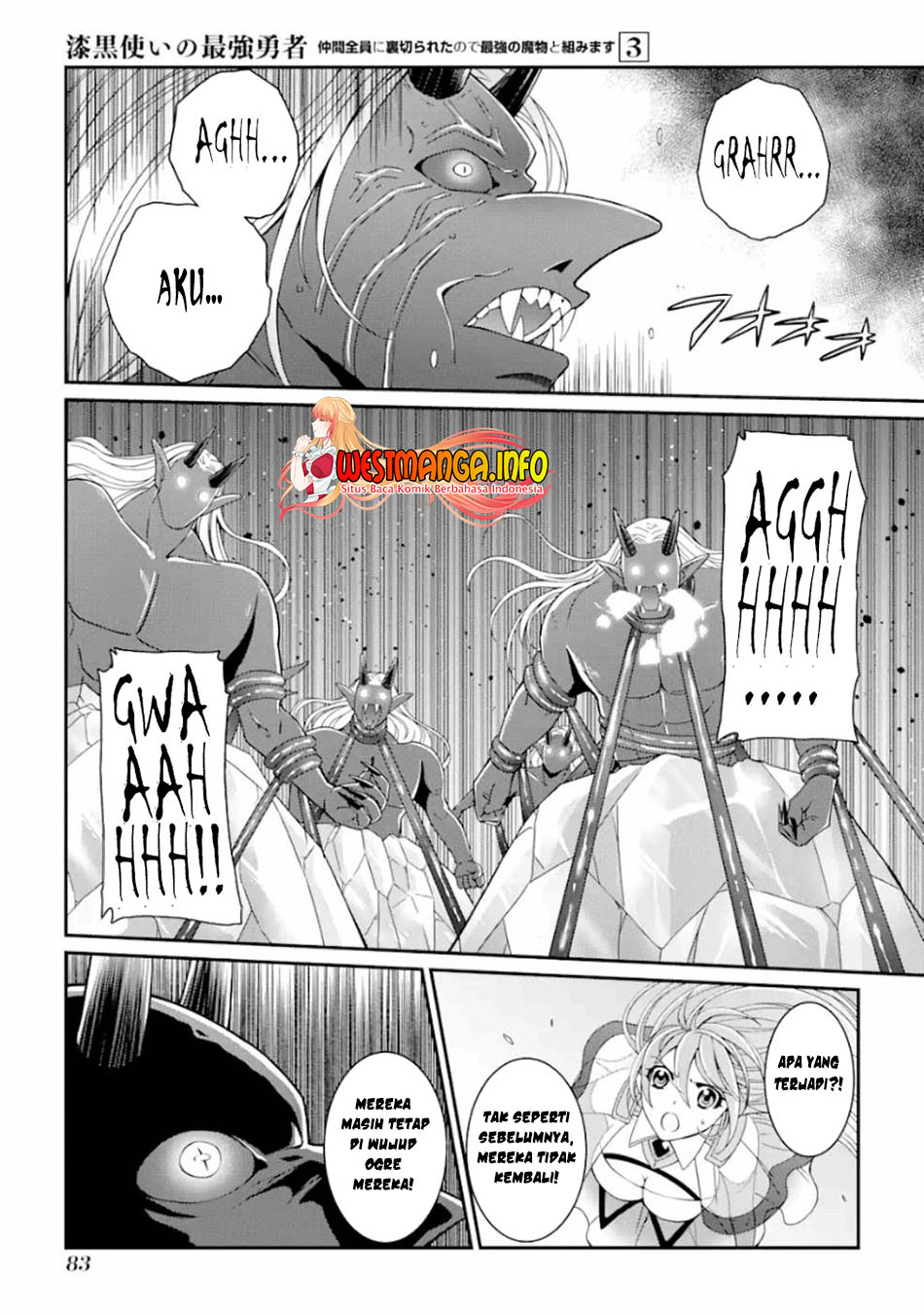 Shikkoku tsukai no saikyo yusha nakama zen’in ni uragira retanode saikyo no mamono Chapter 10 - halaman 9