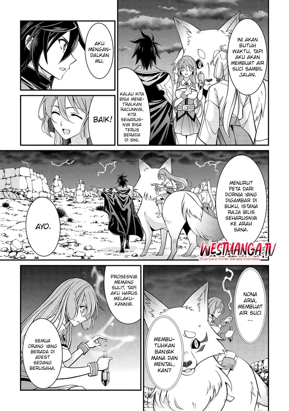 Shikkoku tsukai no saikyo yusha nakama zen’in ni uragira retanode saikyo no mamono Chapter 101 - halaman 24